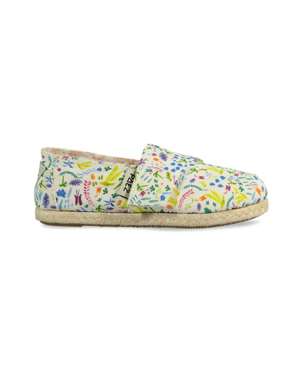 imagem de Paez Mini Kids Classic Raw Print Flowers Branco E Multicolor1