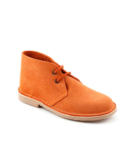 imagem de Botas Safari Kids Atacadores Laranja1