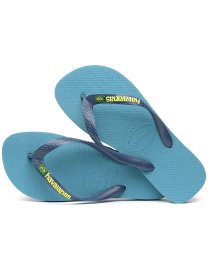 imagem de Havaianas Kids Brasil Logo Nautical Azul4