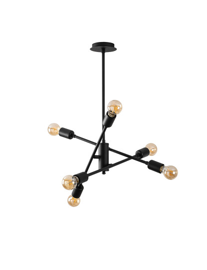 imagem de Candeeiro Teto Ozbest-1223 Preto2