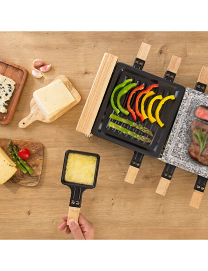 imagem de Raclette Cheese&Grill 8400 Madeira Mixgrill 1200 W3