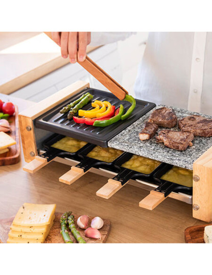 imagem de Raclette Cheese&Grill 8400 Madeira Mixgrill 1200 W4