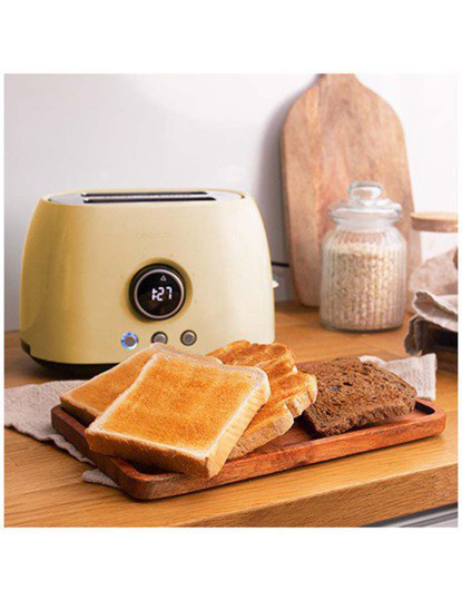 imagem de Torradeira vertical digital ClassicToast Amarelo Double5