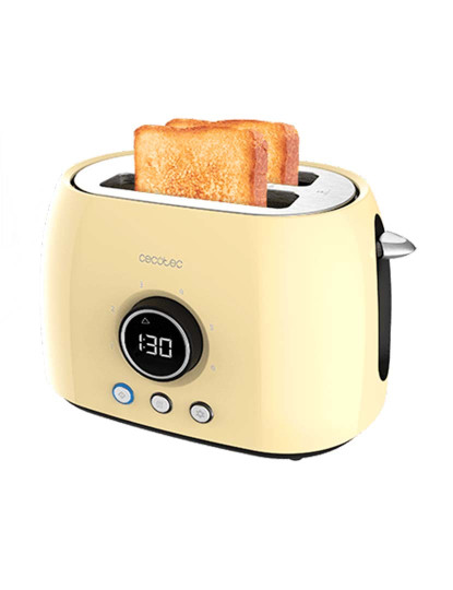 imagem de Torradeira vertical digital ClassicToast Amarelo Double1