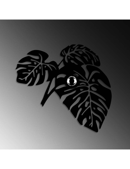 imagem de Candeeiro Parede Leaves Preto6