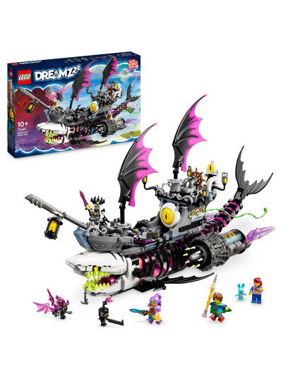 imagem de LEGO DREAMZZZ SHARKYNAU DOS PESADELOS 714691