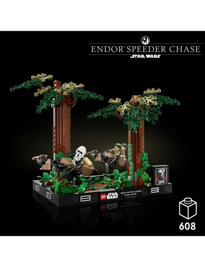 imagem de LEGO STAR WARS PERSEGUIÇÃO SPEEDER EM ENDOR 753534