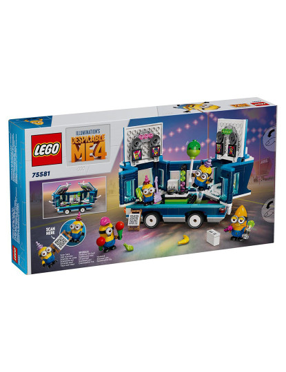 imagem de LEGO MINIONS AUTOCARRO DE FESTA COM MÚSICA 755818