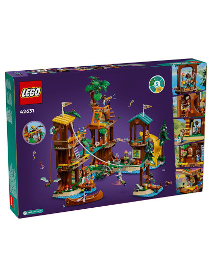 imagem de LEGO FRIENDS CAMPO AVENTURAS CASA DA ÁRVORE 4263112