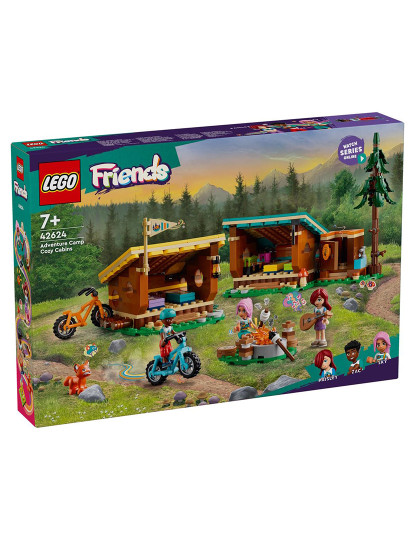 imagem de LEGO FRIENDS  CAMPO AVENTURAS CABANAS CONF. 426242