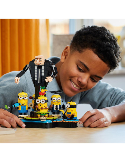 imagem de LEGO MINIONS GRU CONSTRUÍDOS COM PEÇAS 7558211