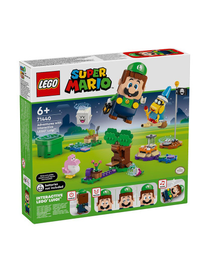 imagem de LEGO SUPER MARIO INTERATIVO COM O LEGO LUIGI 714402