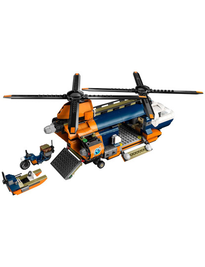 imagem de LEGO CITY HELICÓPTERO NO ACAMPAMENTO BASE 604376