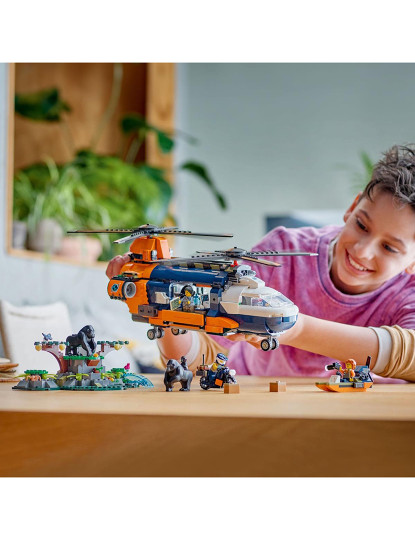 imagem de LEGO CITY HELICÓPTERO NO ACAMPAMENTO BASE 6043712