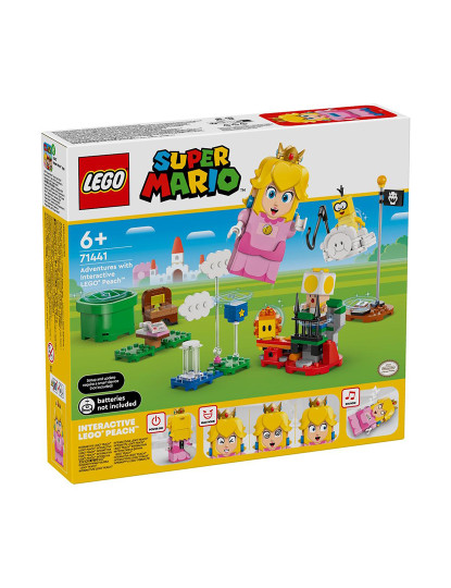 imagem de LEGO SUPER MARIO INTERATIVO COM A LEGO PEACH 714412