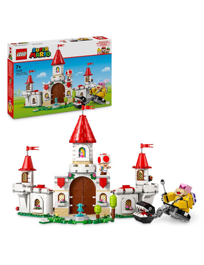 imagem de LEGO SUPER MARIO LUTA DE ROY CASTELO PEACH 714351