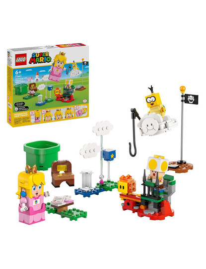 imagem de LEGO SUPER MARIO INTERATIVO COM A LEGO PEACH 714411