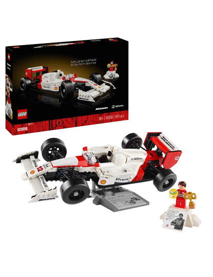 imagem de LEGO ICONS MCLAREN MP4/4 E AYRTON SENNA 103301