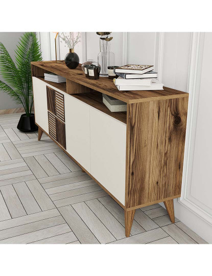 imagem de Aparador Milan Walnut Creme4