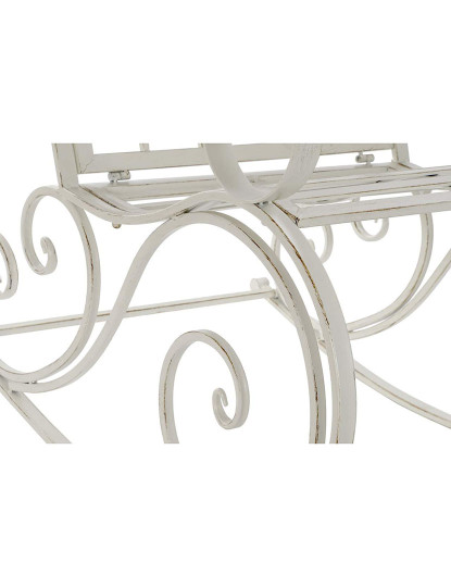 imagem de Cadeira Baloiço Metal Envelhecido Branco 4
