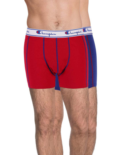 imagem de Pack 2 Boxers Homem Vermelho e Azul3