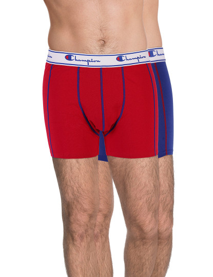 imagem de Pack 2 Boxers Homem Vermelho e Azul4