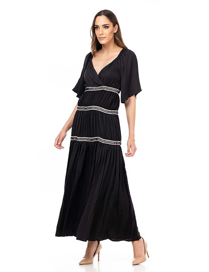 imagem de Vestido Largo Senhora Preto1