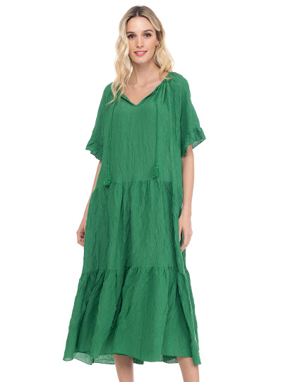 imagem de Vestido maxi Verde1