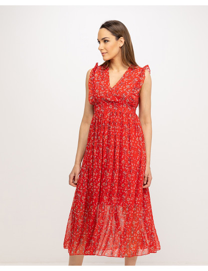 imagem de Vestido maxi Vermelho1