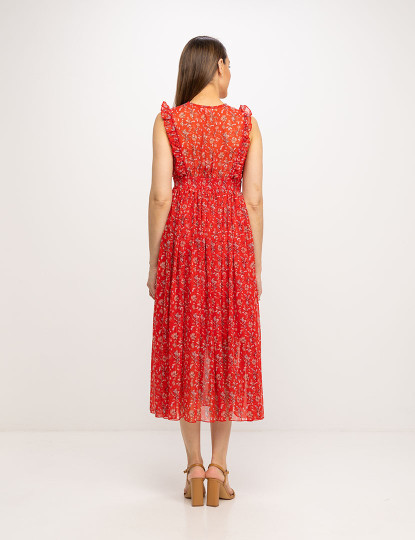 imagem de Vestido maxi Vermelho2