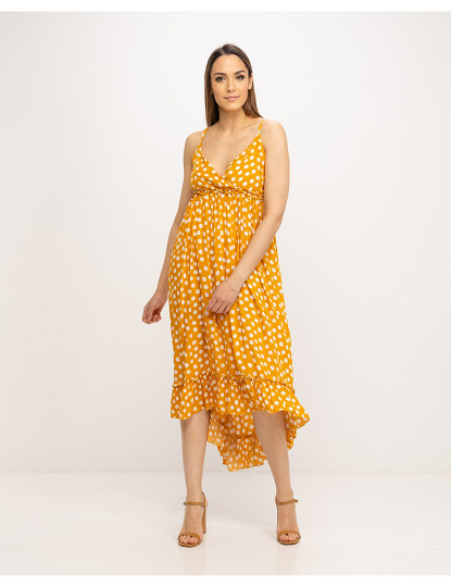 imagem de Vestido estampado Amarelo3