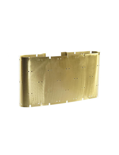 imagem de Luminária De Parede De Metal 39X11,5X20,5 Dourada1