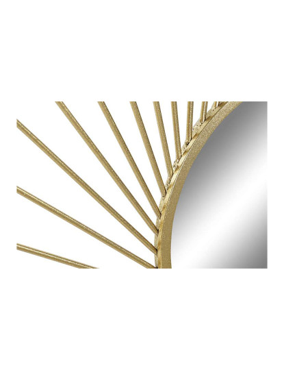 imagem de Espelho De Metal Espelho 84X2,5X84 Dourado2