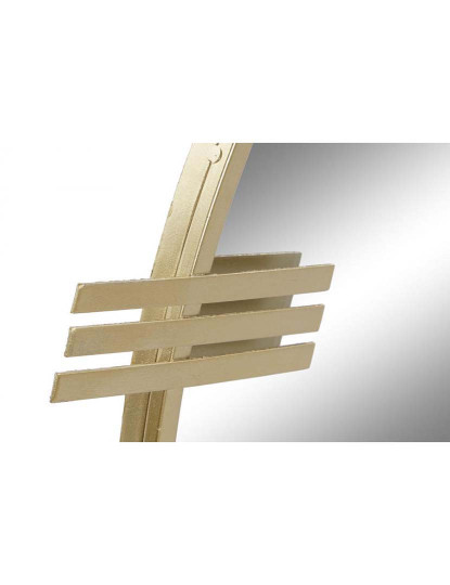 imagem de Espelho De Vidro Metal 85X2X85 Dourado3