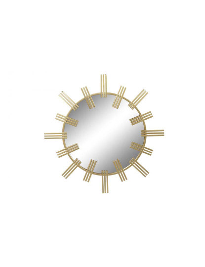 imagem de Espelho De Vidro Metal 85X2X85 Dourado1