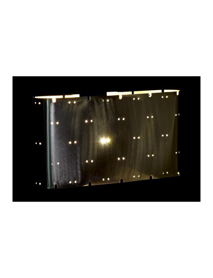 imagem de Luminária De Parede De Metal 39X11,5X20,5 Dourada2