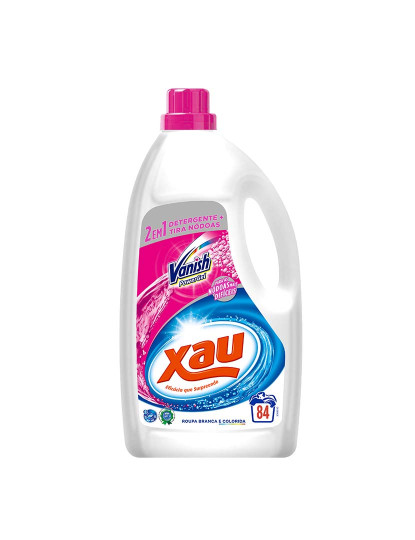 imagem de Xau + Vanish Detergente Máquina Roupa Líquido 84 Doses1