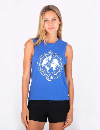 imagem de Tank Top Senhora Global Washed Azul2