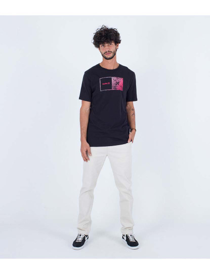 imagem de T-shirt Homem Evd Halfer Gradient Preto5