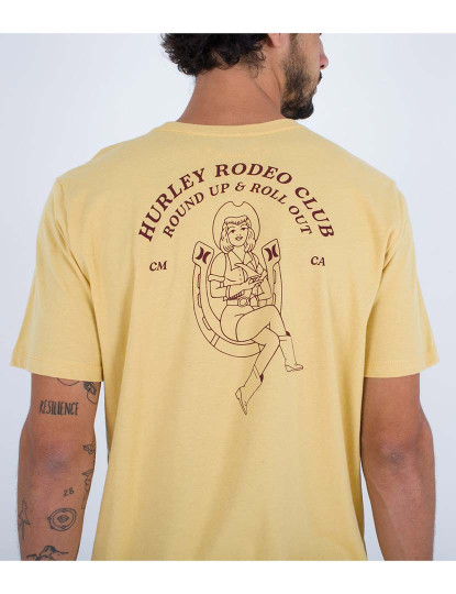 imagem de T-shirt Homem Evd Hurley Rodeo Dustyeddar5