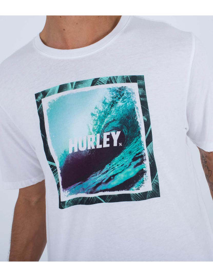 imagem de T-shirt Homem Evd Wave Hello Branco4