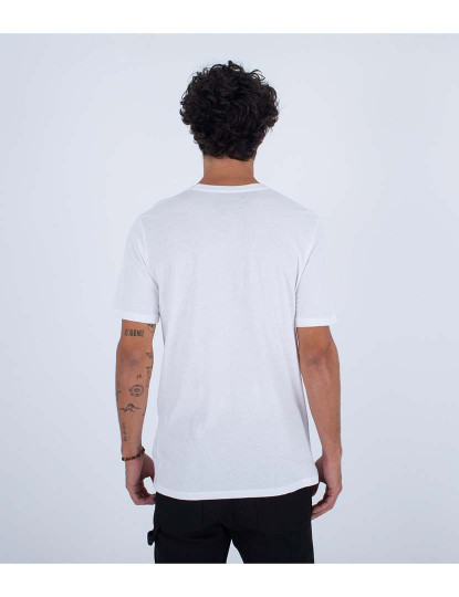 imagem de T-shirt Homem Evd Wave Hello Branco3