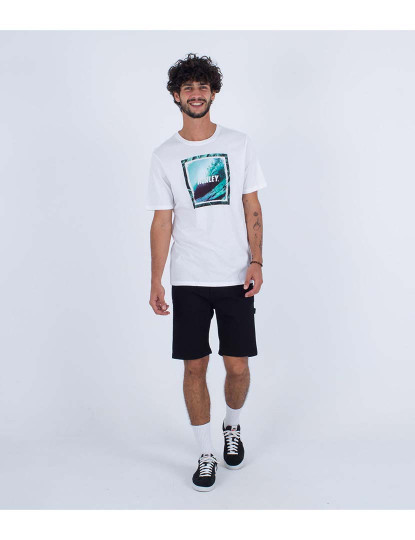 imagem de T-shirt Homem Evd Wave Hello Branco5