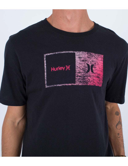 imagem de T-shirt Homem Evd Halfer Gradient Preto4