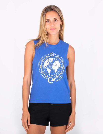 imagem de Tank Top Senhora Global Washed Azul1