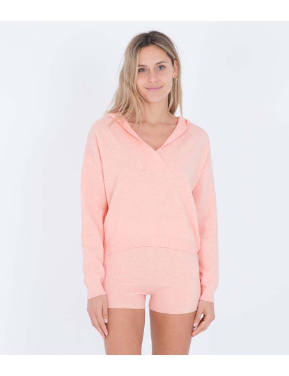 imagem de Sweater Senhora Mia Hooded Coral Reef3