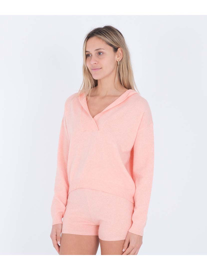 imagem de Sweater Senhora Mia Hooded Coral Reef1