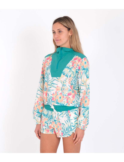 imagem de Casaco Senhora Kat Printed WindbreakerHawaiian Garden1