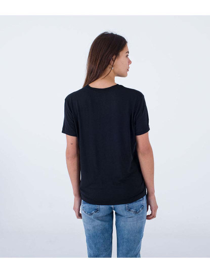 imagem de T-shirt Senhora Paradise Girlfriend Preto2