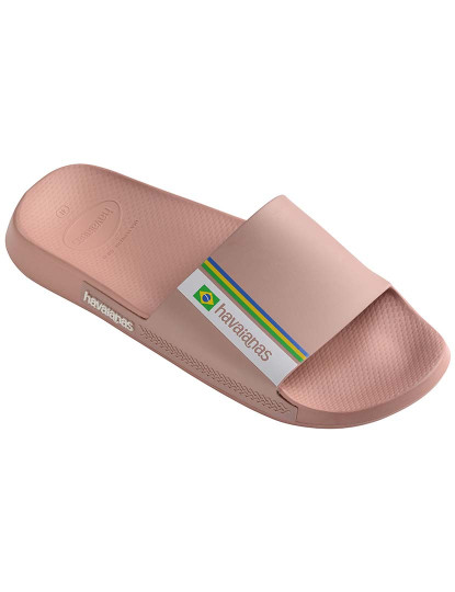 imagem de Havaianas Unisexo  Slide Brasil Rosa Crocus1